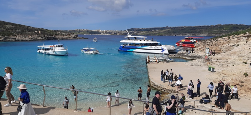 Excursie de o zi la Laguna Albastră, Insula Comino, Malta